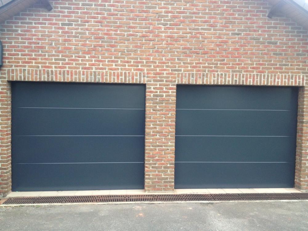 double porte de garage